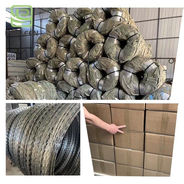 Barbed Wire Roll - Razor Barbed Wire Fence For Outdoor, Repellent And Crafts high quality