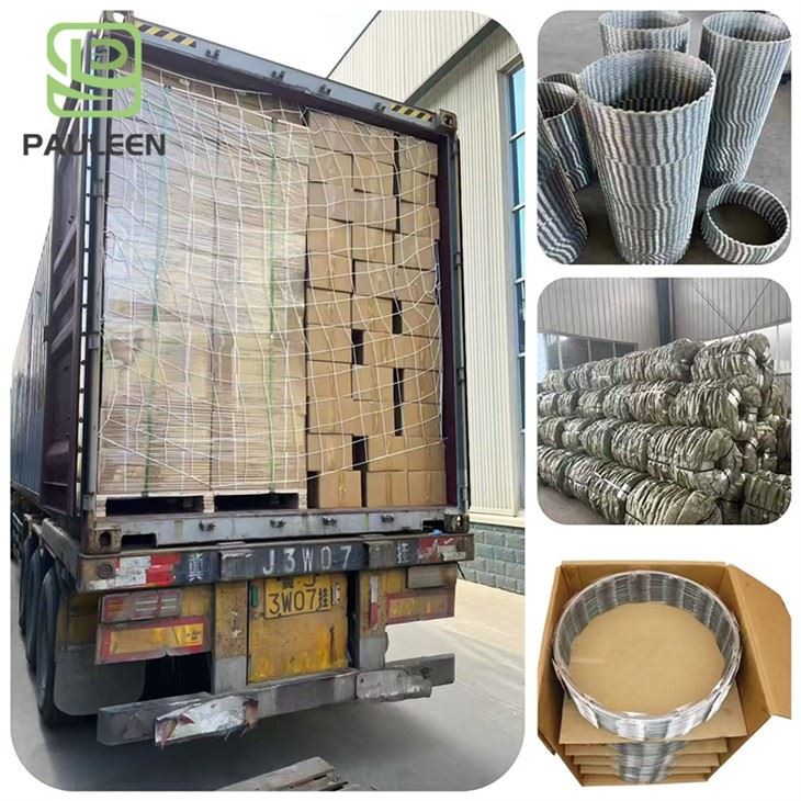 Bto-22 Galvanized Concertina Razor Barbed Wire high quality