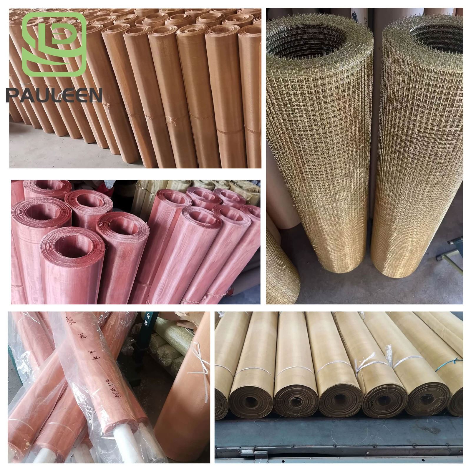 Stock of Copper Mesh Stock of Copper Mesh